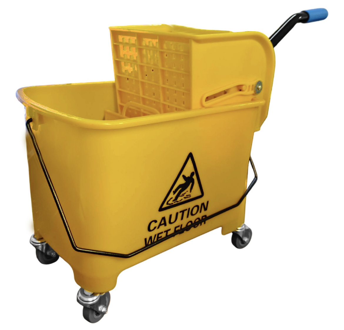 Cubeta De Carrito Con Exprimidor 20 Litros Plastico