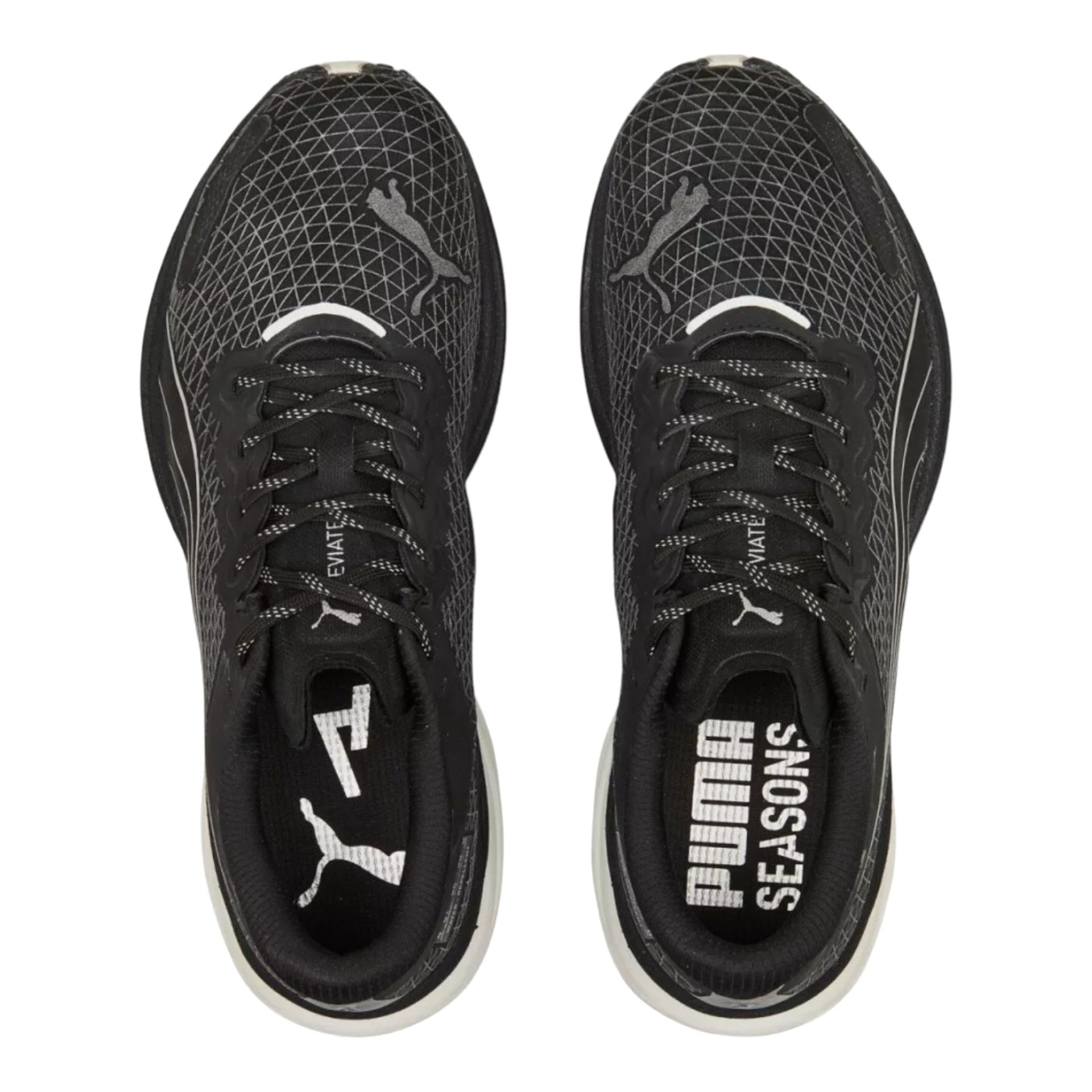 TENIS P U M A HOMBRE NEGRO P U M A DEVIATE NITRO 37685601