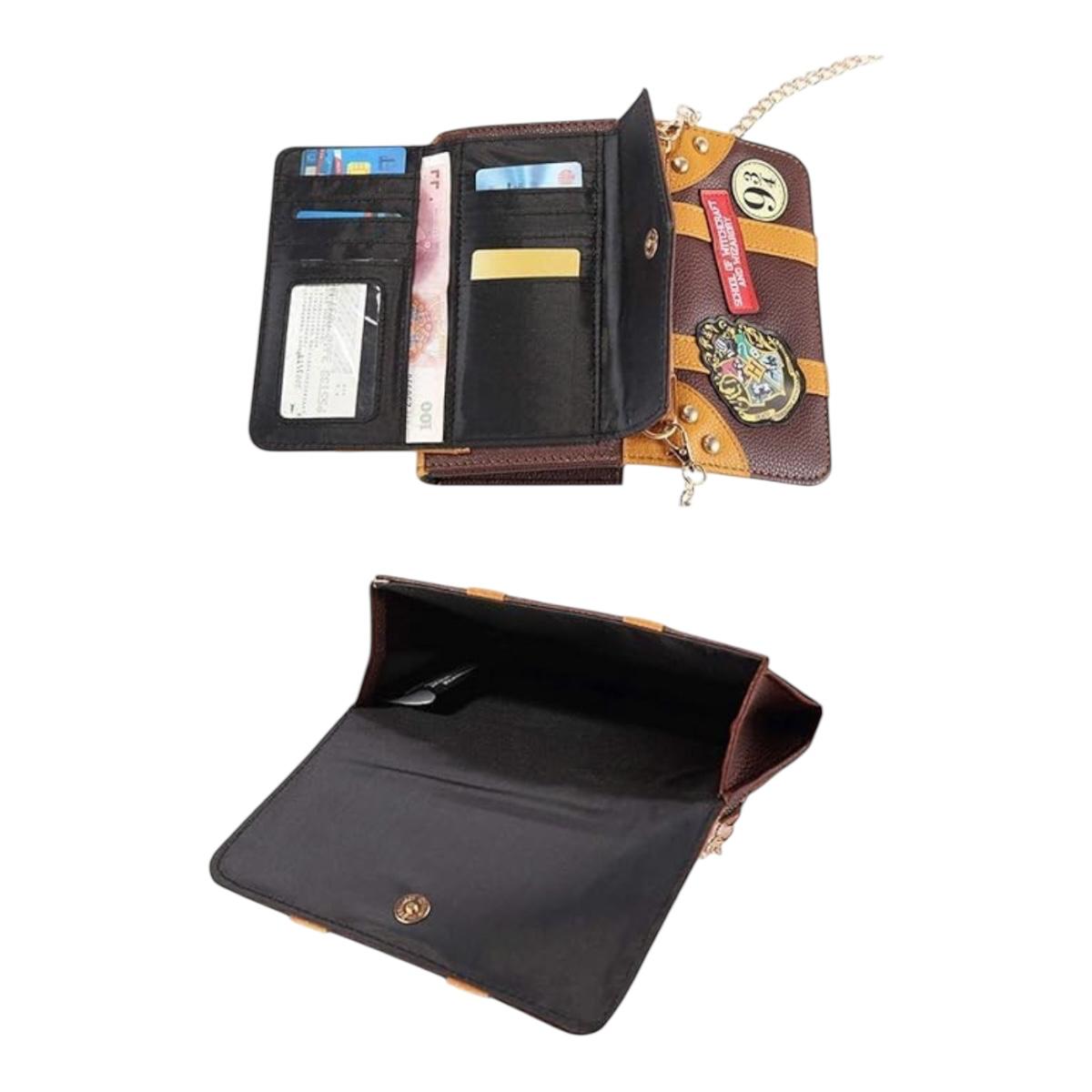 Bolso Bandolera Cuadrado Para Mujer, Cartera Harry Potter