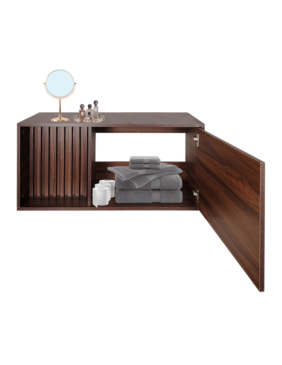 Gabinete Flotante Para Baño LUKE Sin Llave Y Ovalín