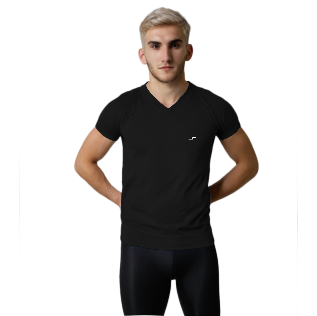 Paquete De 5 Playeras Deportivas Cuello V Para Hombre CHB Chili Beans Clothing Co. 