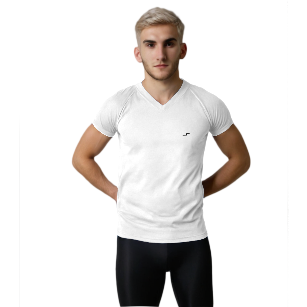 Paquete De 5 Playeras Deportivas Cuello V Para Hombre CHB Chili Beans Clothing Co. 