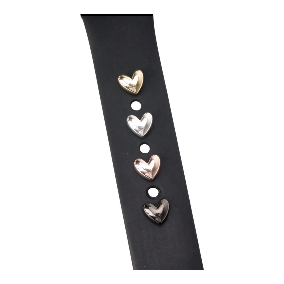 Charms Para Correa Compatible Con Apple Watch Corazones