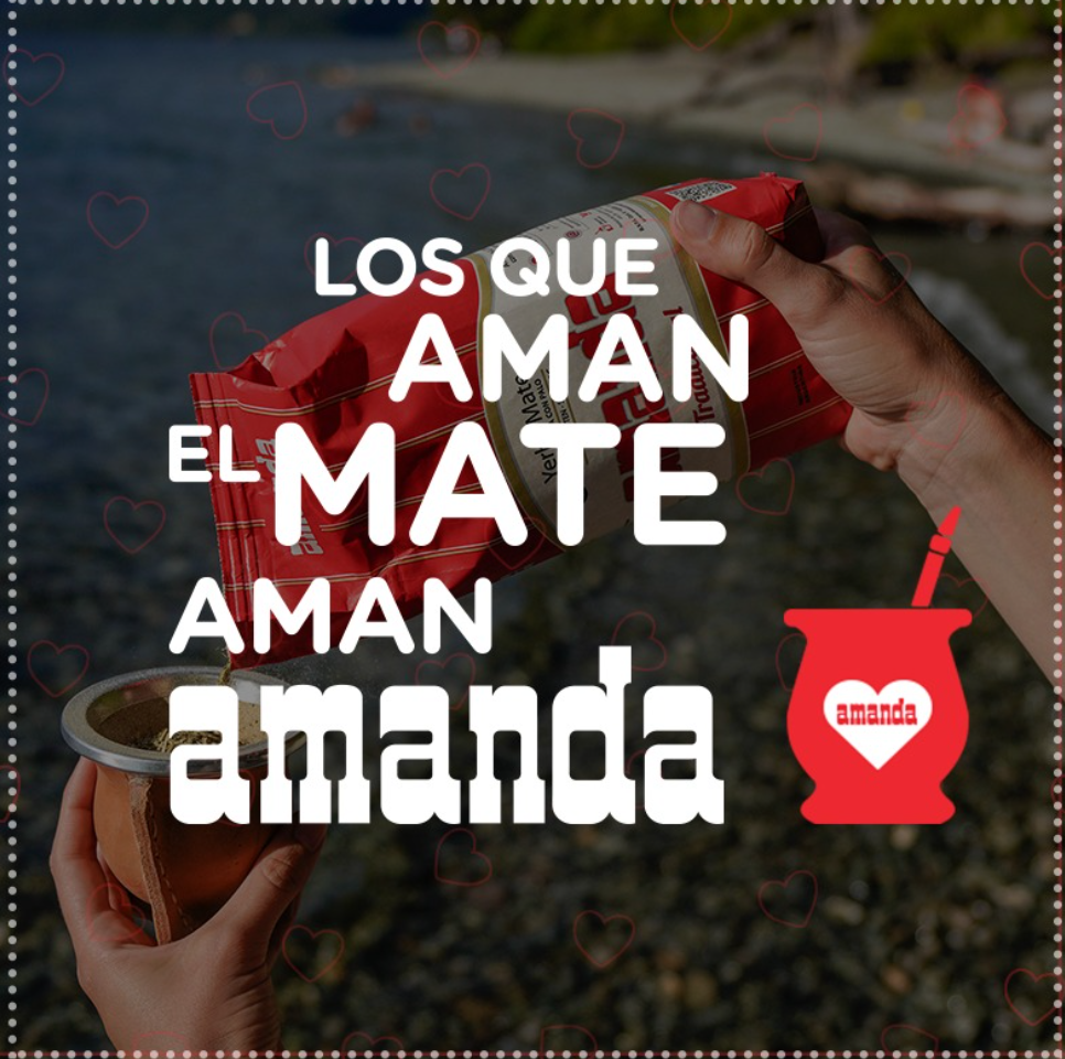 Yerba Mate Amanda Hierbas Serranas 500 g