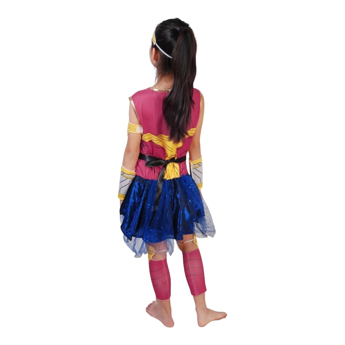 Disfraz Cosplay Infantil Mujer Maravilla Wonder Woman
