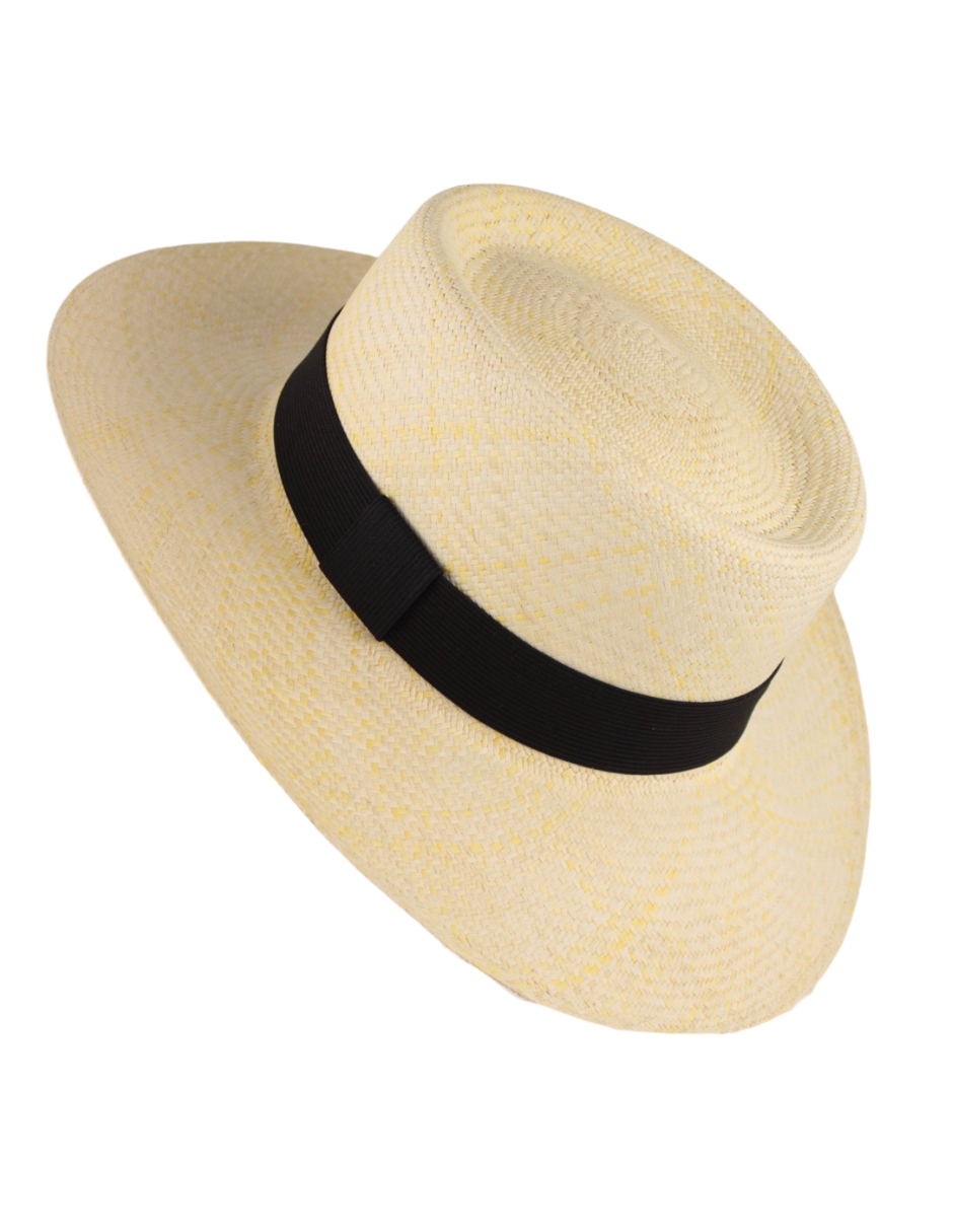 Sombrero Artesanal de Palma Jipijapa Hecho a Mano Para Hombre y Mujer