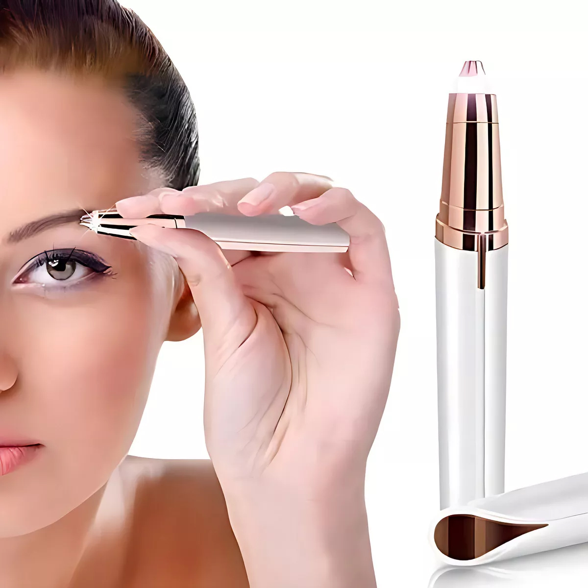 Depilador Removedor Portatil Vello Facial Y Cejas Flawlbss