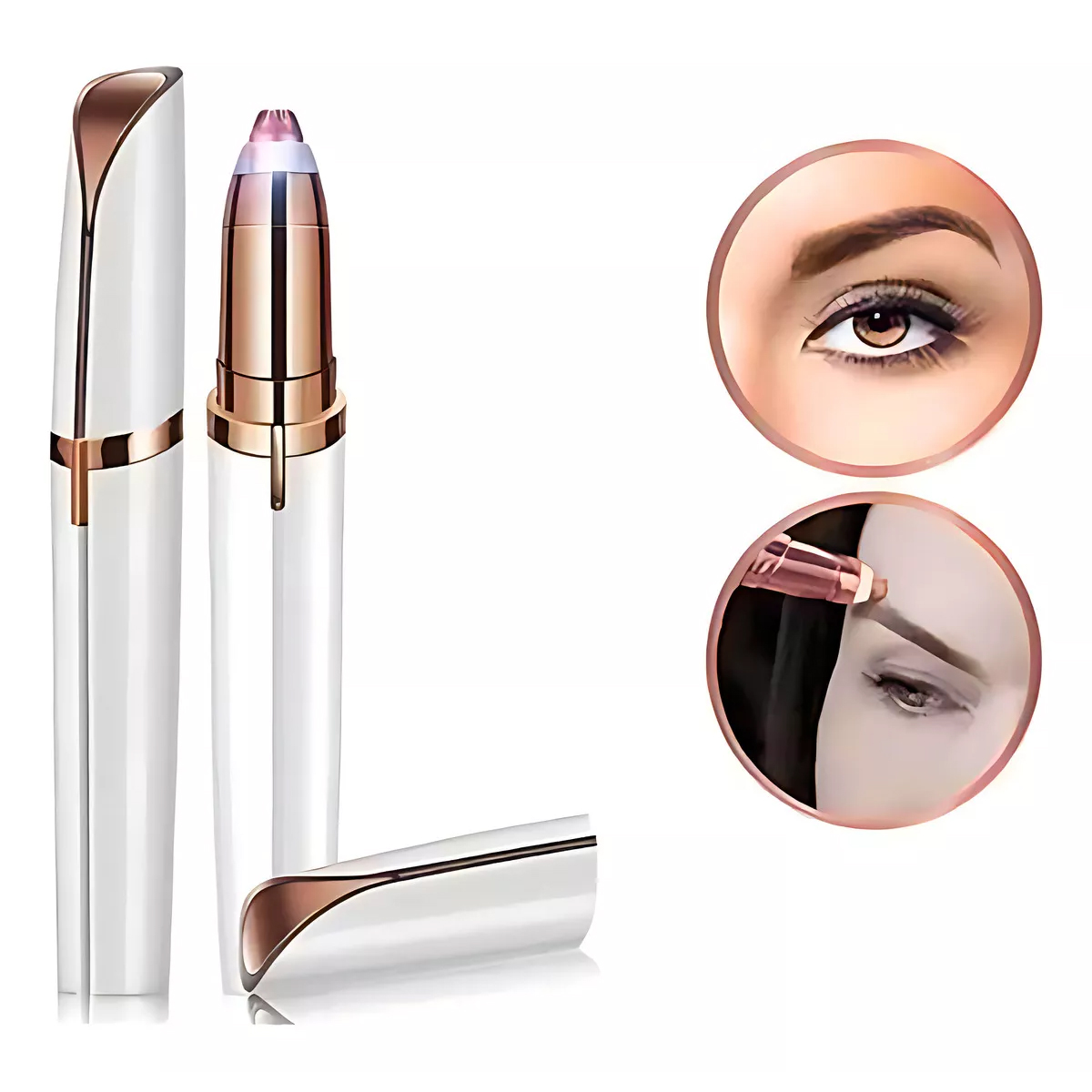 Depilador Removedor Portatil Vello Facial Y Cejas Flawlbss