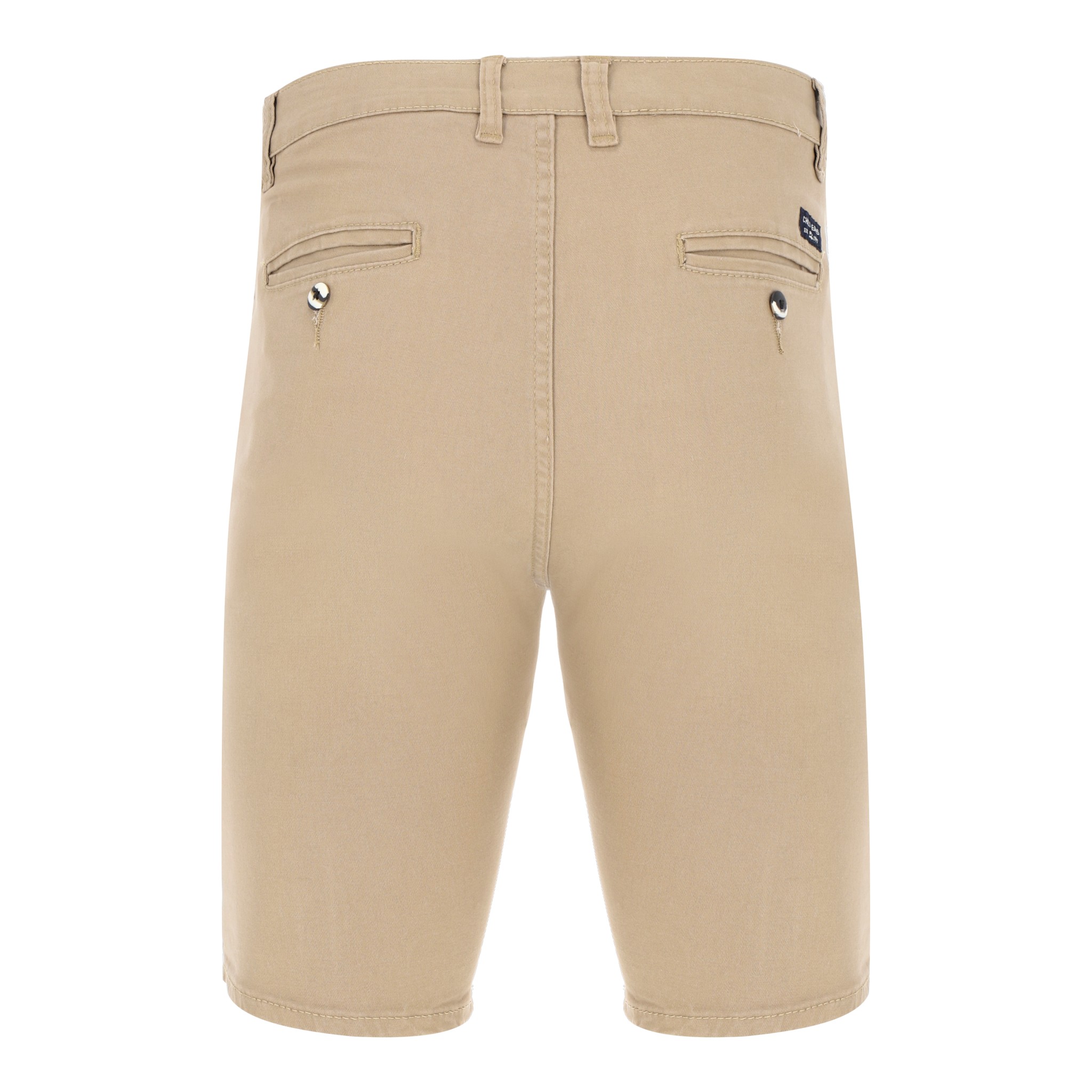 Bermuda Gabardina para hombre Beige Stretch CHB Chili Beans Clothing Co.