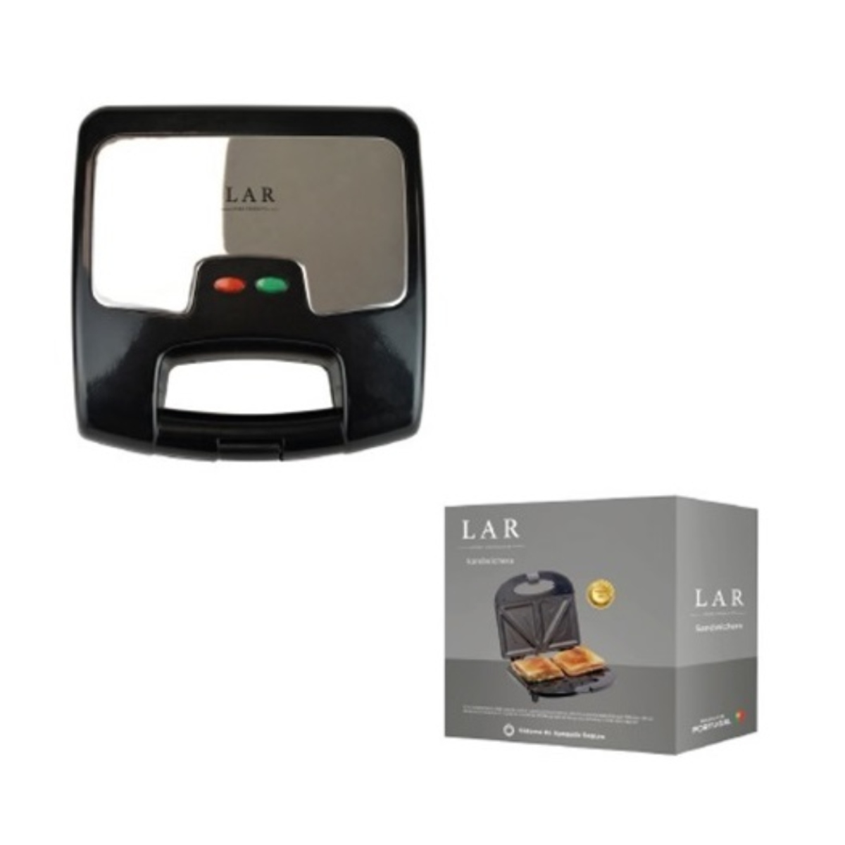 Sandwichera Lar / Fussion LARLB-0006 Placas Antiadherentes, 800W ENDY2