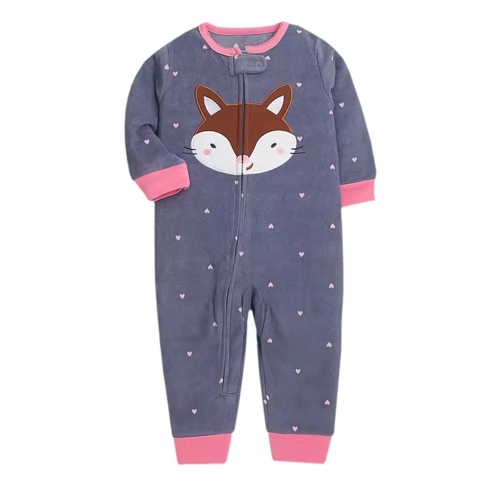 Mameluco Ropa Bebe Polar Pelele Animales Lindos