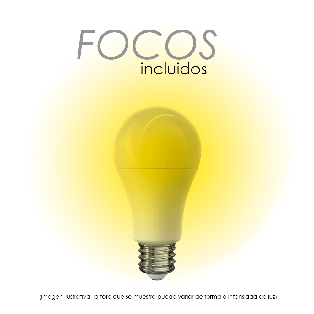 Lampara de techo estilo industrial Lámpara colgante molecular 6 luces