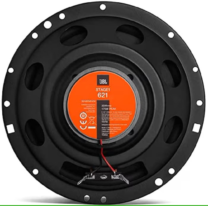 Altavoz Coaxial JBL Stage1621 para Auto 6-1/2 175 W 35 W RMS Color Negro