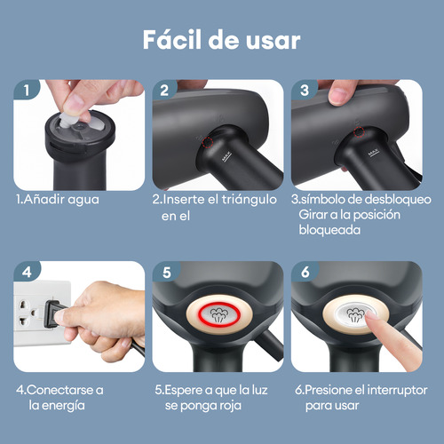 Planchas De Vapor Vertical Y Portátil Plegable Para Ropa