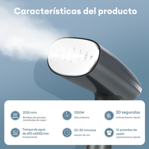 Planchas De Vapor Vertical Y Portátil Plegable Para Ropa