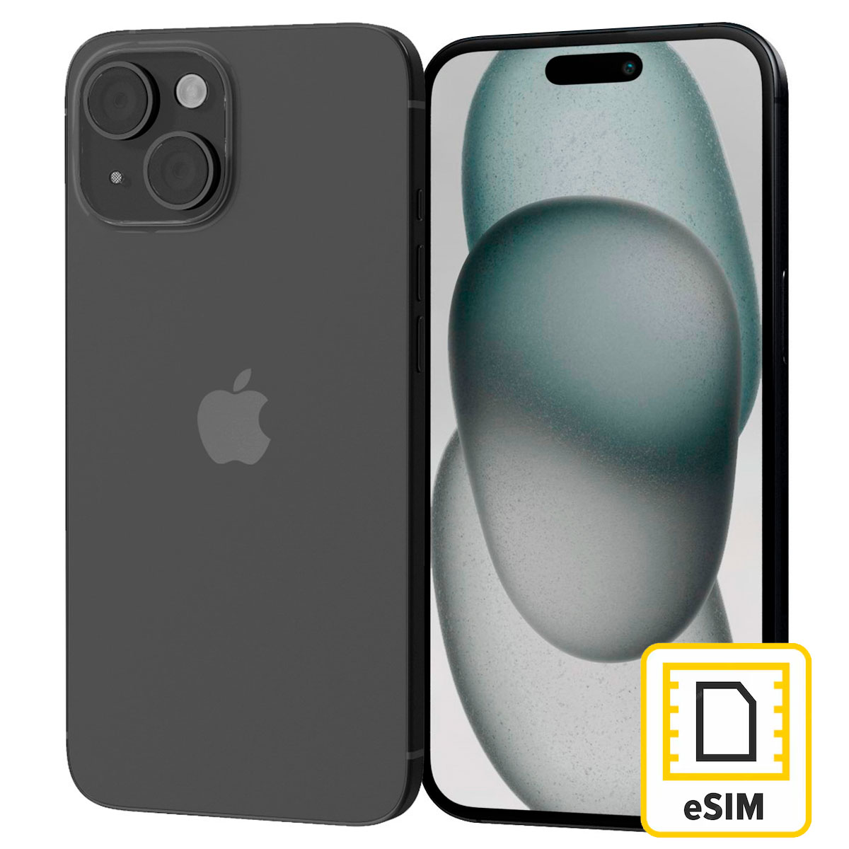 Apple iPhone 15 128Gb Negro Reacondicionado Grado A eSIM