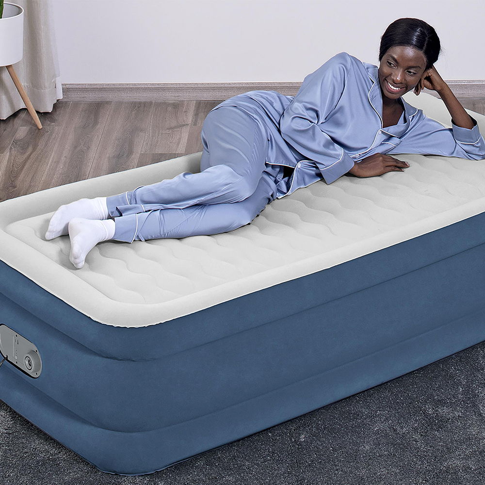 Colchon Inflable Individual Alwayzaire Bestway Con Bomba Int