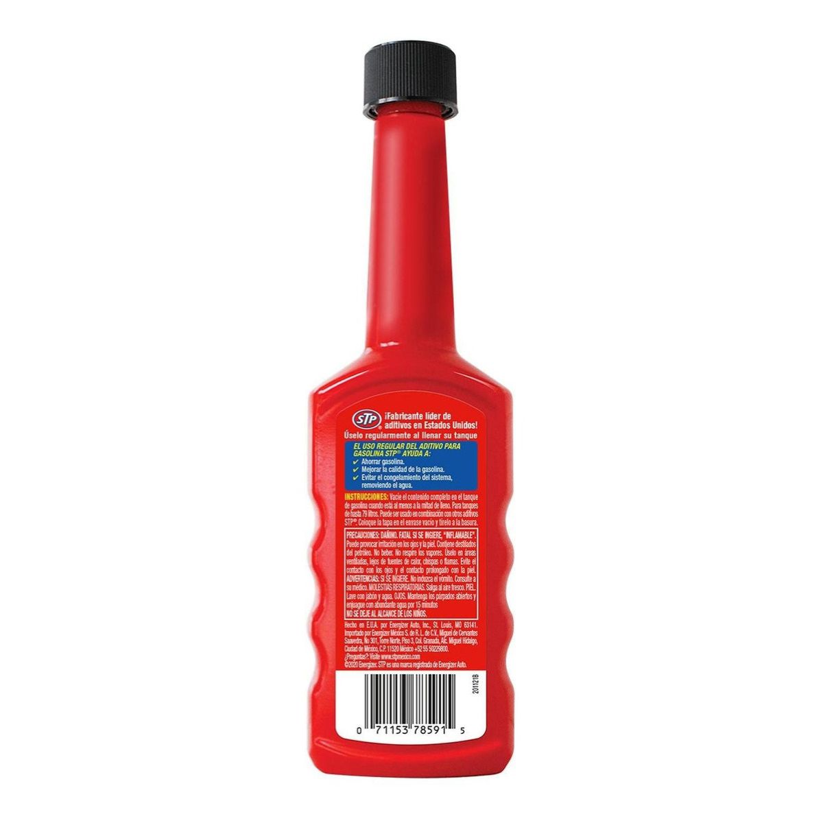 Aditivo para Gasolina STP Trata Hasta 79 Litros 155 ml