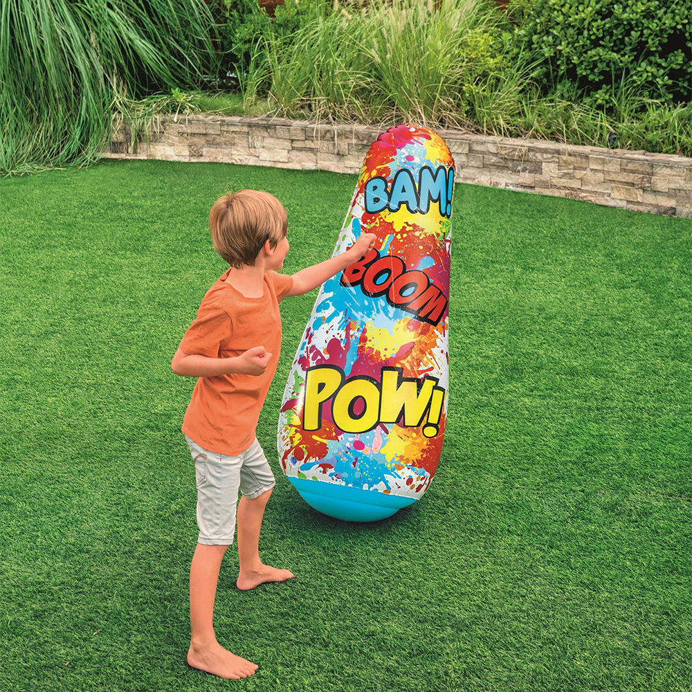 Bolsa De Boxeo Inflable Puchingbag Infantil Bestway Boom