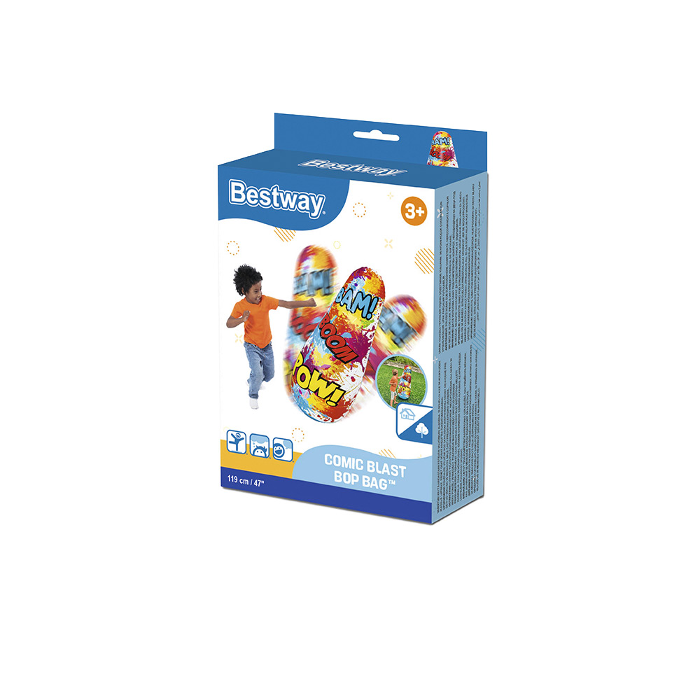 Bolsa De Boxeo Inflable Puchingbag Infantil Bestway Boom