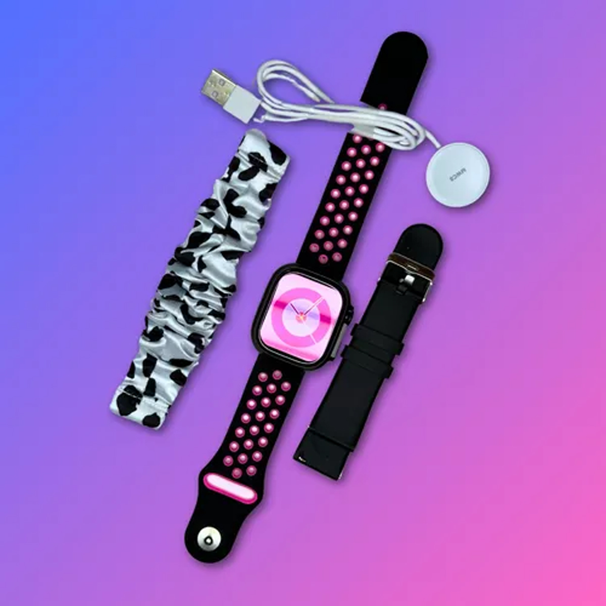 Smartwatch G-tide Style Amoled Ip68 Salud Y Fitness 3 Correa