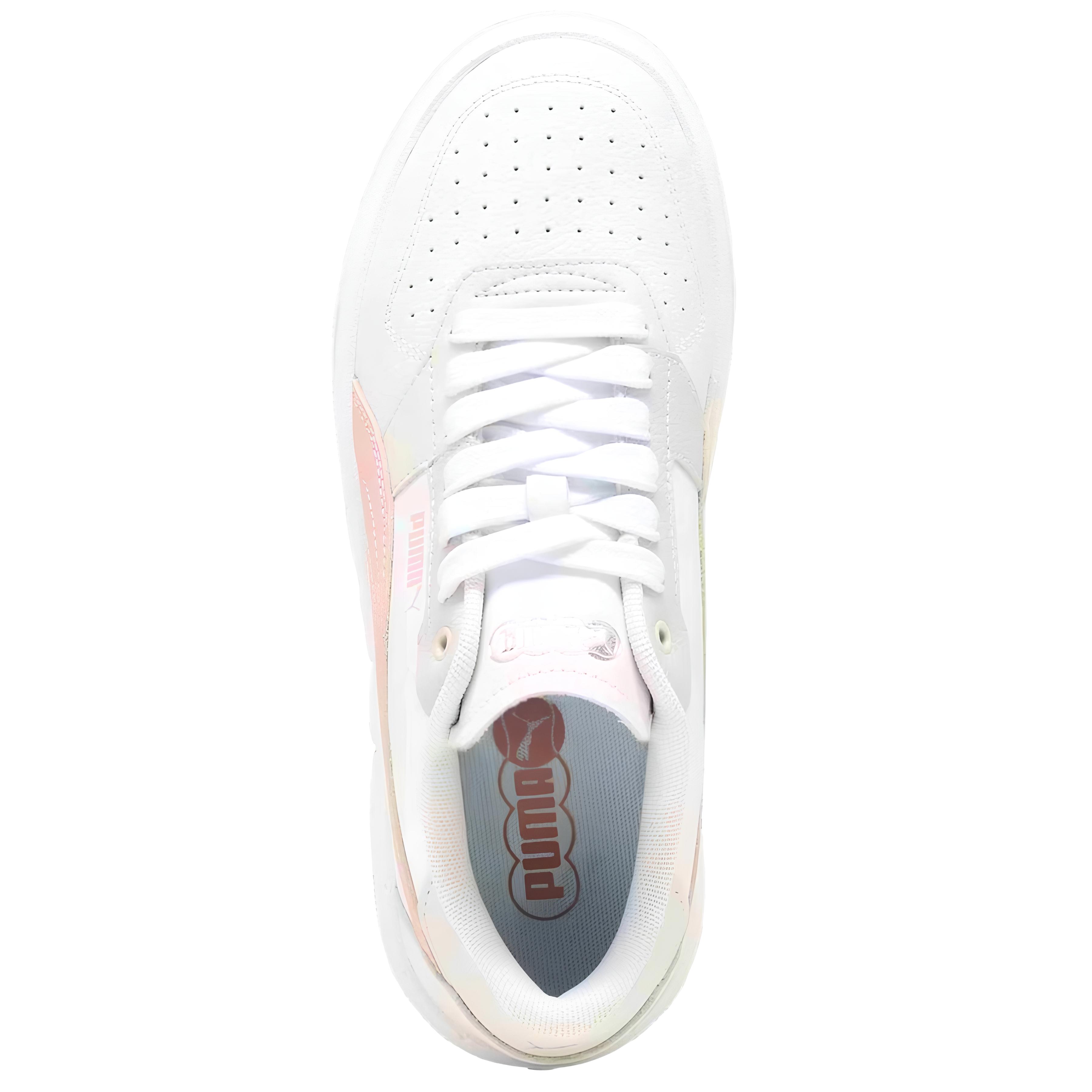 Tenis Con Plataforma Para Mujer Modernos Puma Cali Court 393802 06 Chunky Blanco