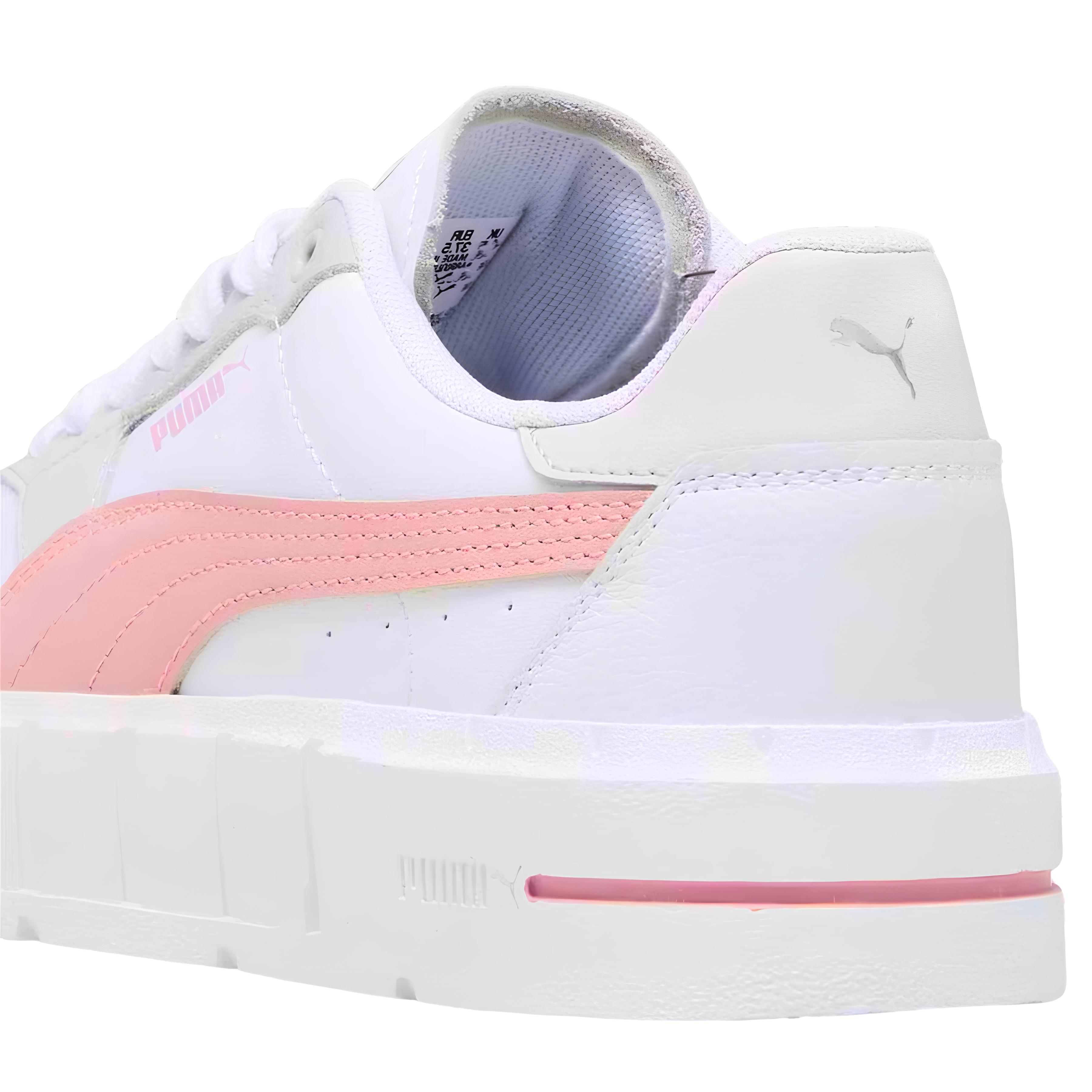 Tenis Con Plataforma Para Mujer Modernos Puma Cali Court 393802 06 Chunky Blanco