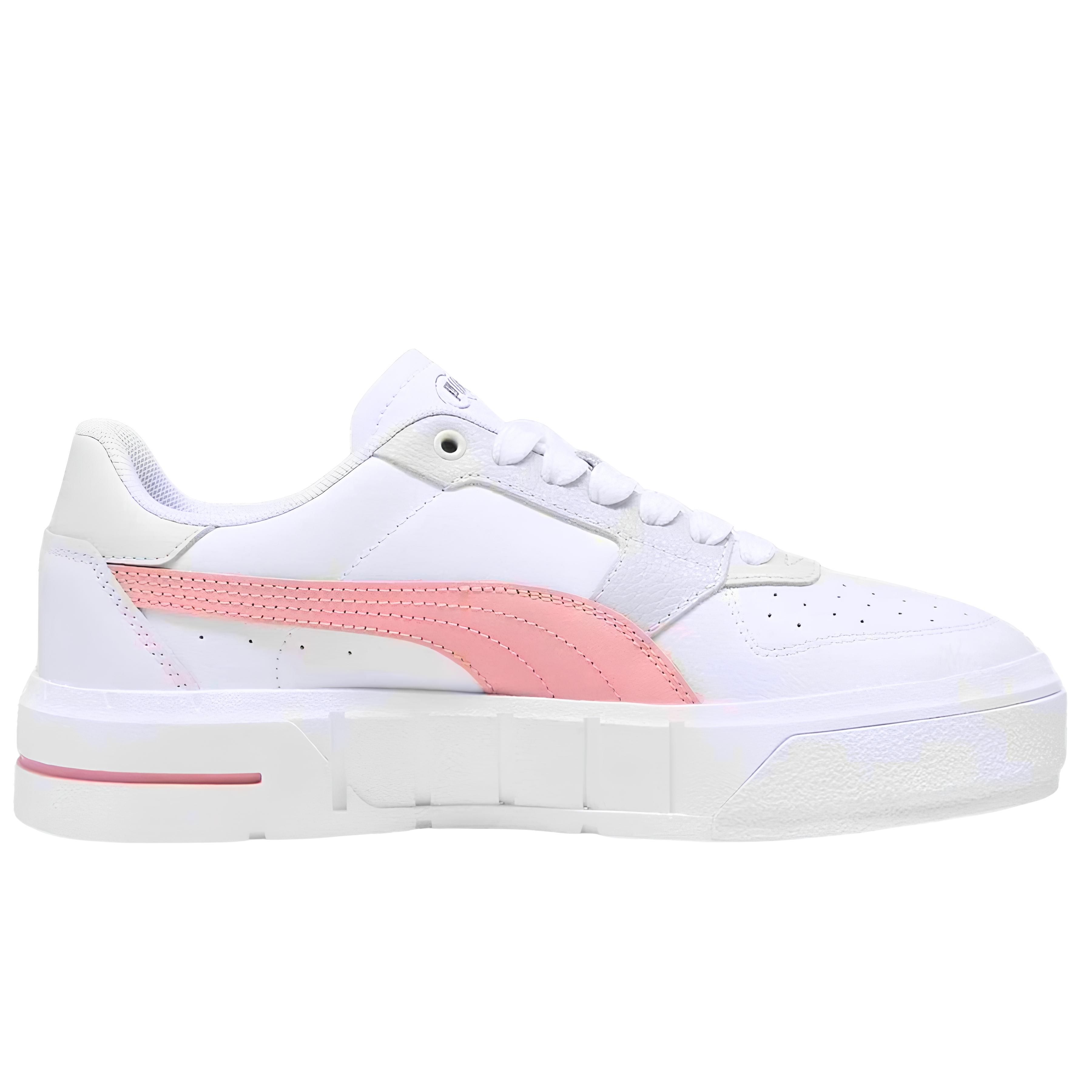 Tenis Con Plataforma Para Mujer Modernos Puma Cali Court 393802 06 Chunky Blanco