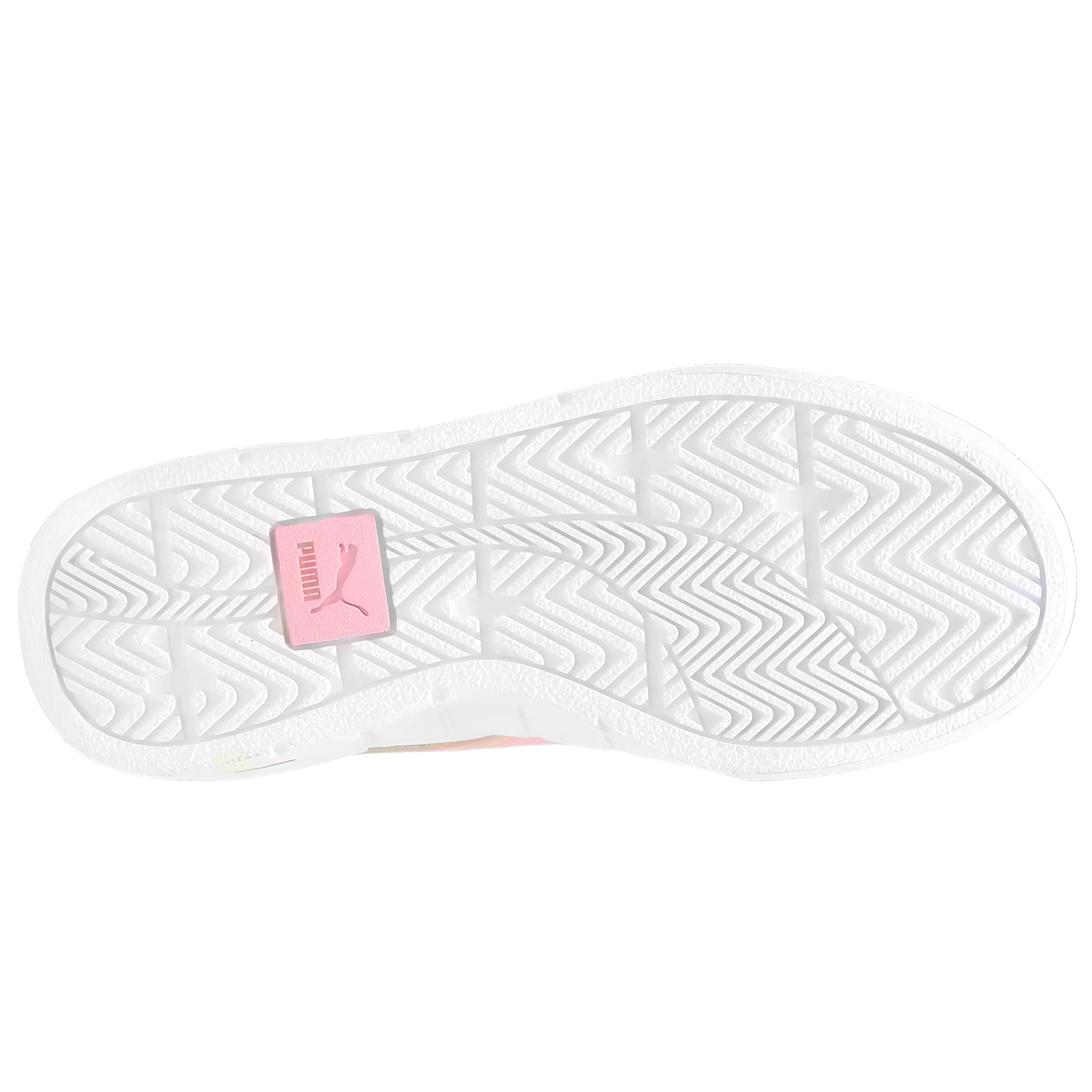 Tenis Con Plataforma Para Mujer Modernos Puma Cali Court 393802 06 Chunky Blanco