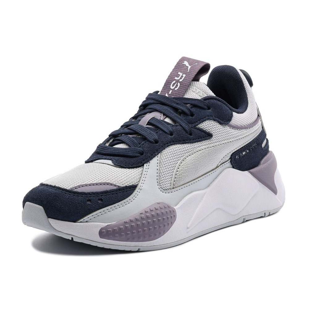 Tenis Puma RS-X Metallic Jr Blanco-Dama 391984 07