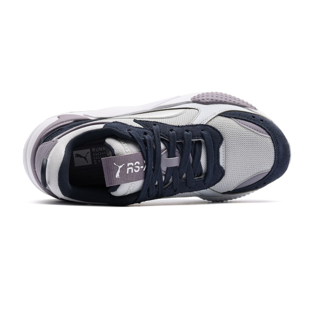 Tenis Puma RS-X Metallic Jr Blanco-Dama 391984 07