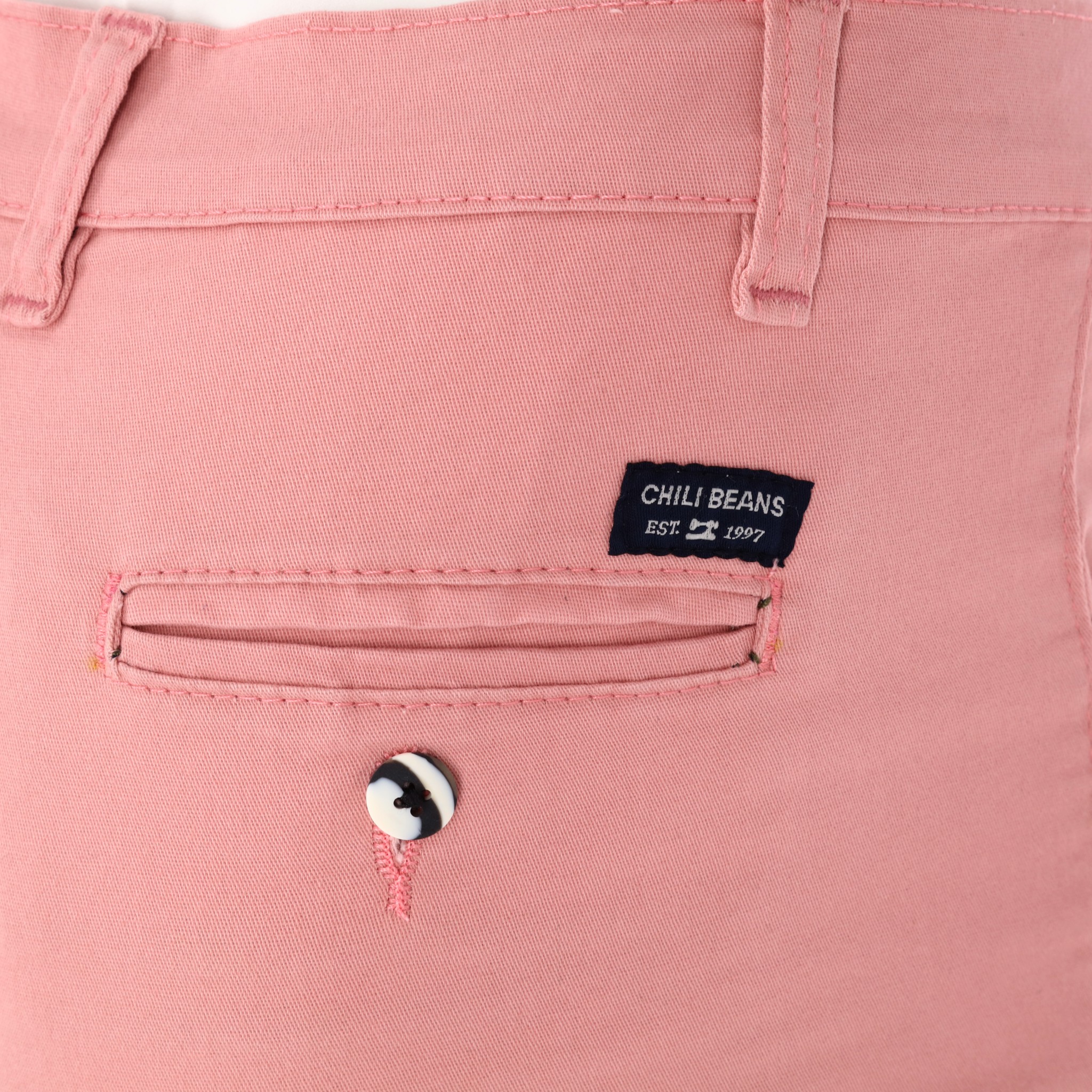 Bermuda Gabardina para hombre Rosa Stretch CHB Chili Beans Clothing Co.