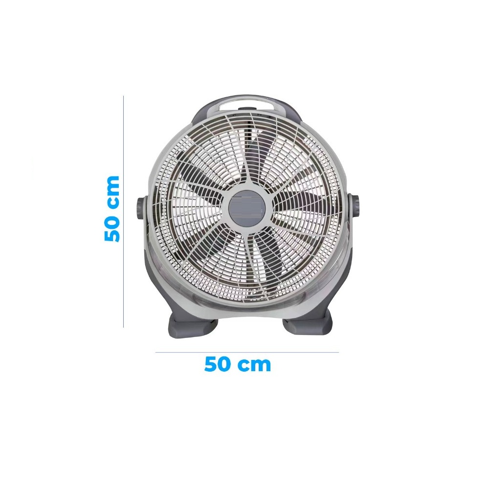 Ventilador 20″ de Piso o Escritorio con Alta Potencia