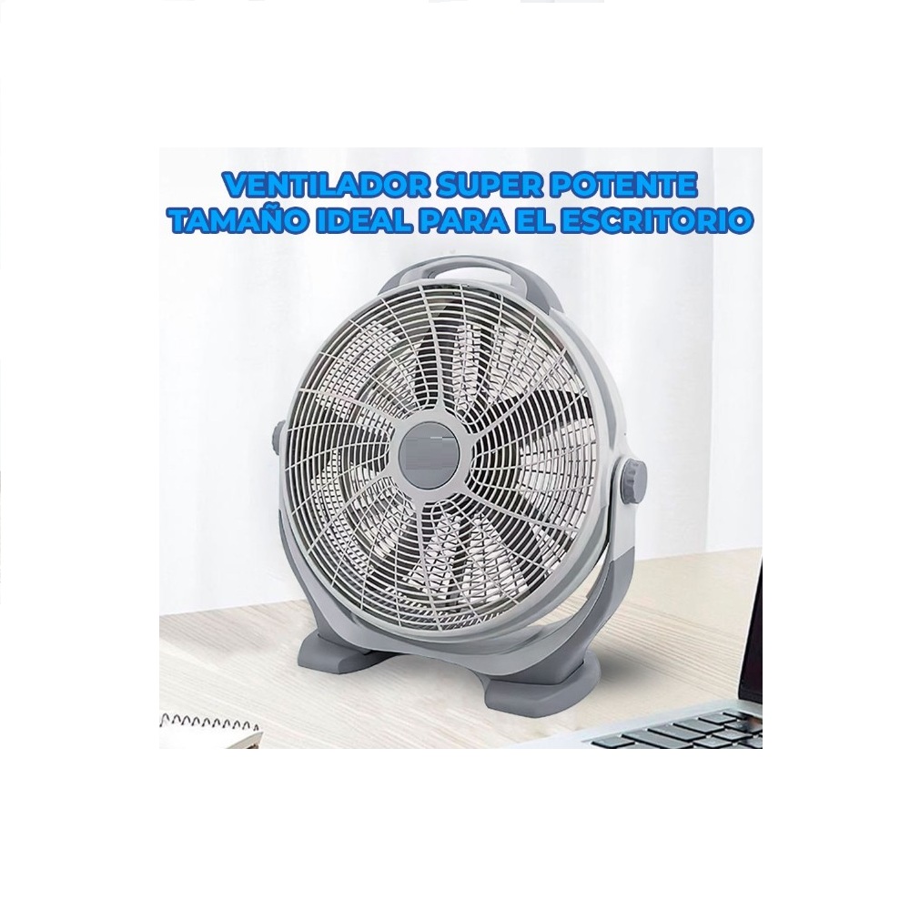 Ventilador 20″ de Piso o Escritorio con Alta Potencia
