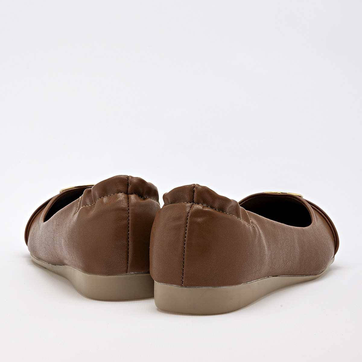 MORAMORA ISA FLATS MUJER CASUAL COLOR CAFE
