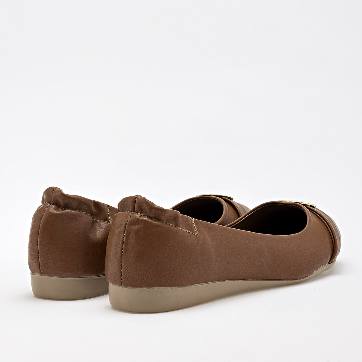 MORAMORA ISA FLATS MUJER CASUAL COLOR CAFE