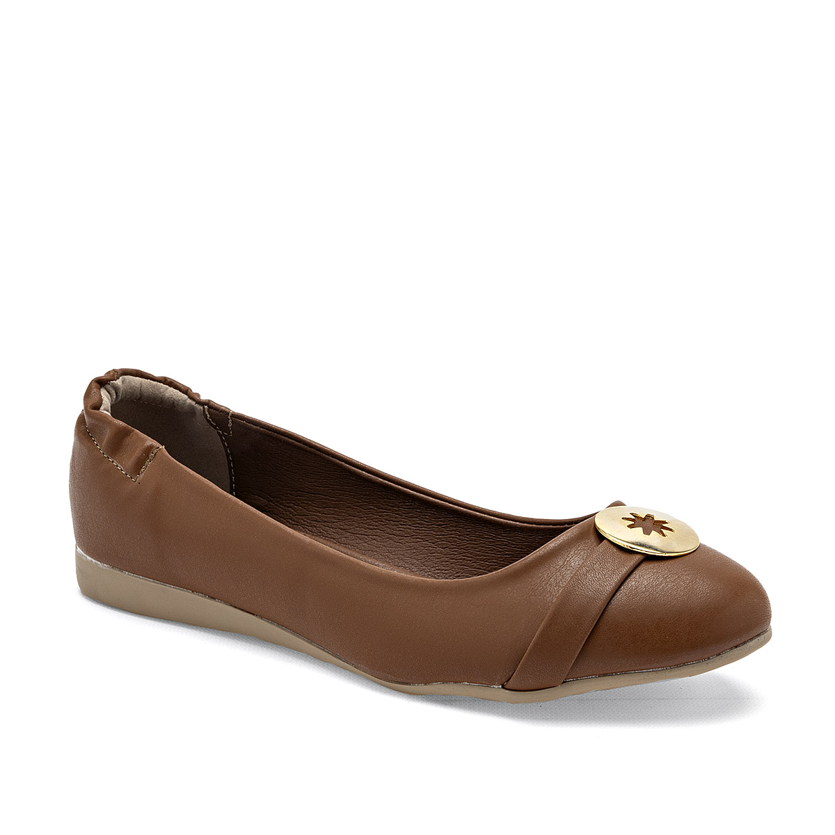 MORAMORA ISA FLATS MUJER CASUAL COLOR CAFE
