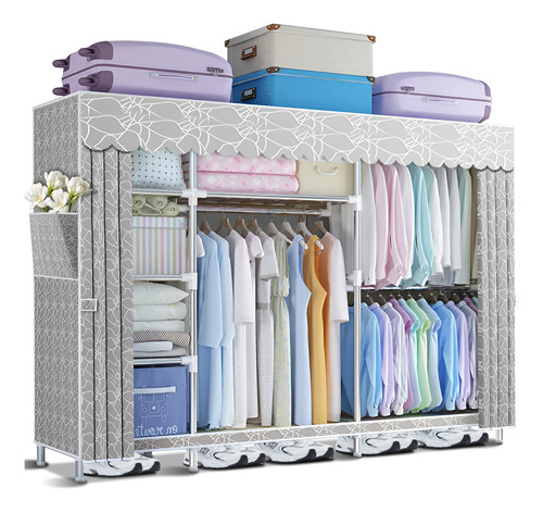 Armario Armable Ropero Closed Closet Organizador Ropa 205cm