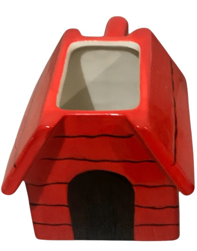 Snoopy Taza 3D Esculpida en Cerámica con Tapa, Diseño Casa  Peanuts, Capacidad 591 ml