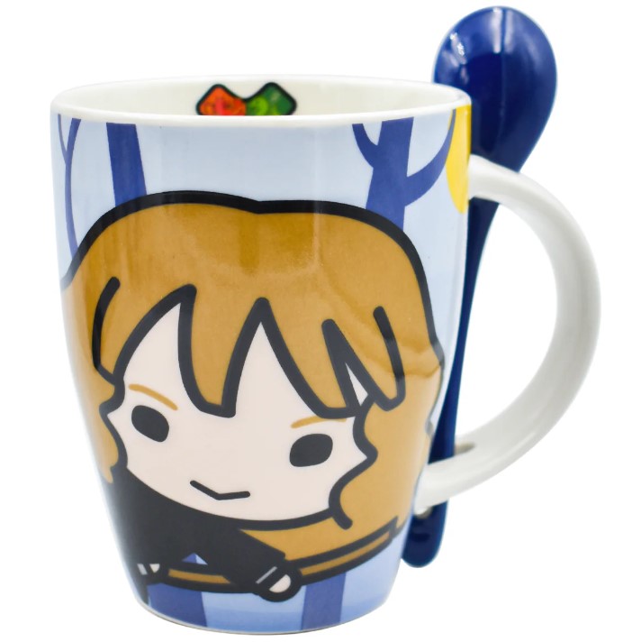 Harry potter & Hermione Granger Juego de 2 Tarros con Cuchara de pareja San Valentin Tazas Novios amigos