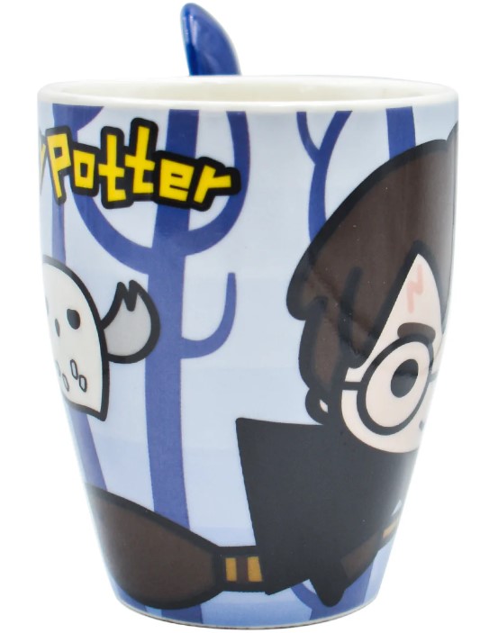Harry potter & Hermione Granger Juego de 2 Tarros con Cuchara de pareja San Valentin Tazas Novios amigos