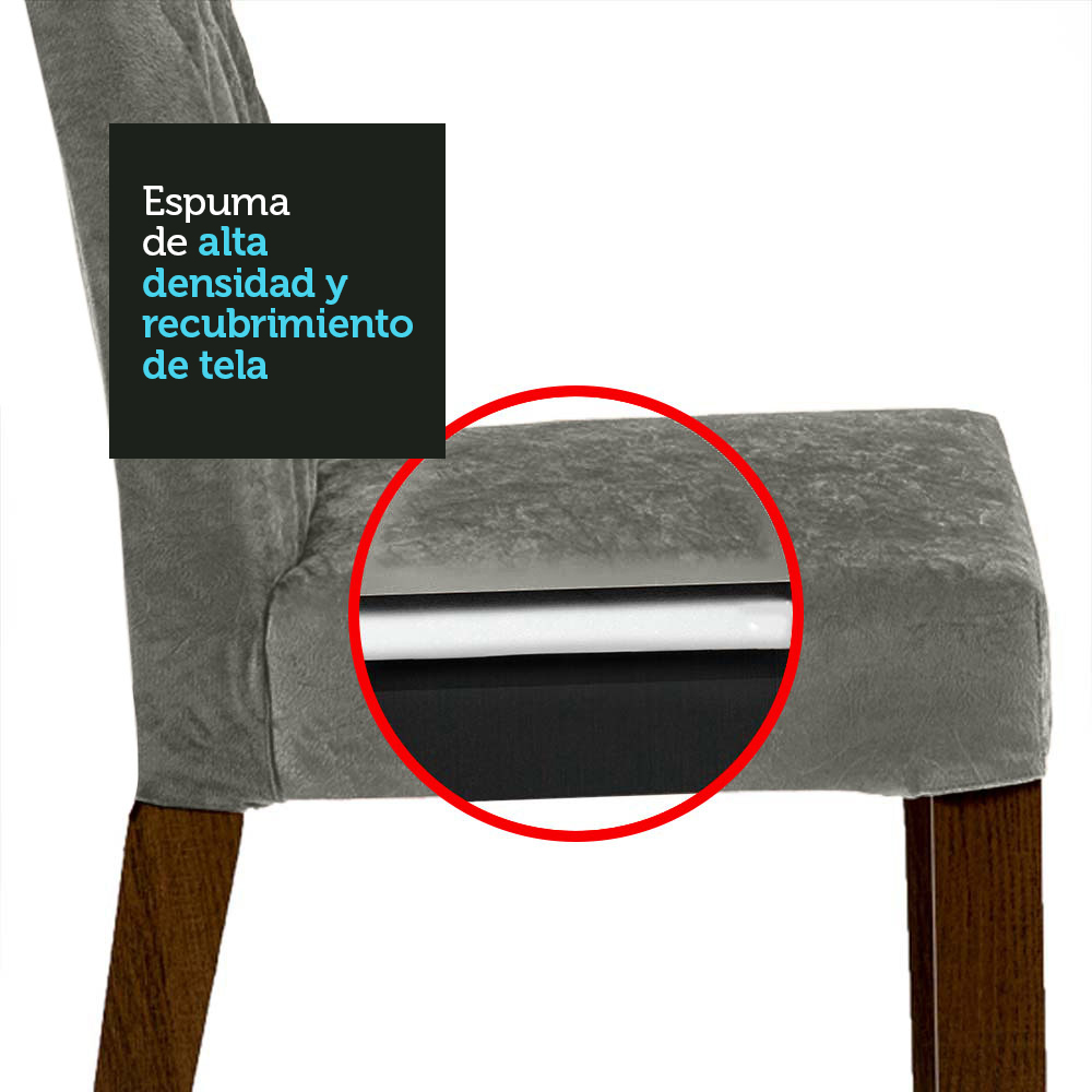 Juego de Comedor con Mesa y 4 Sillas Madesa Anaju MGP