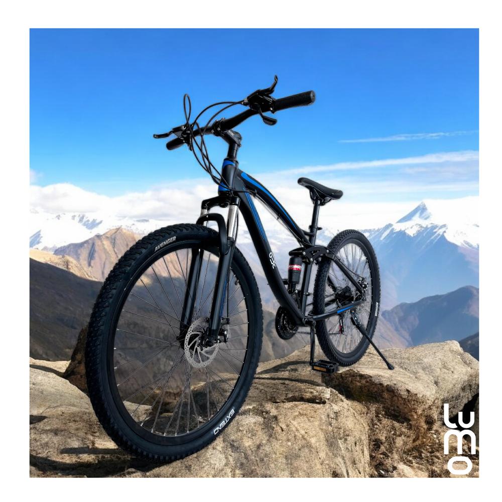 Bicicleta De Montaña Aluminio Doble Suspensión R29 Shimano