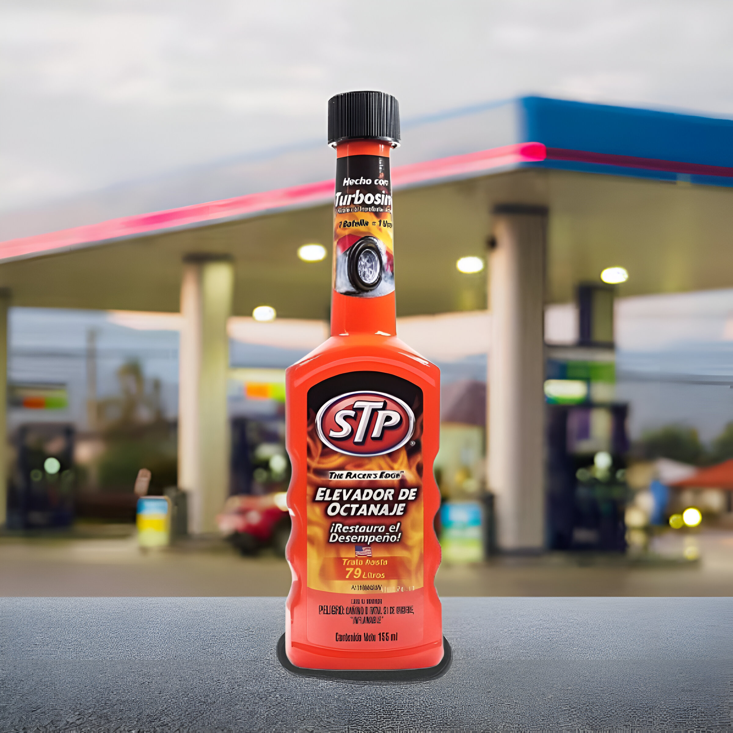 6 Pzas Elevador Octanaje STP Recupera Rendimiento 155 ml