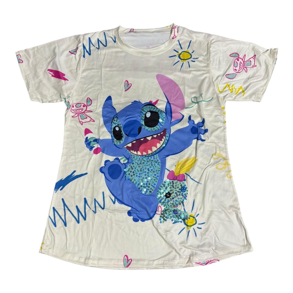 Maxiblusa Bluson Mini Vestido Playera Stitch