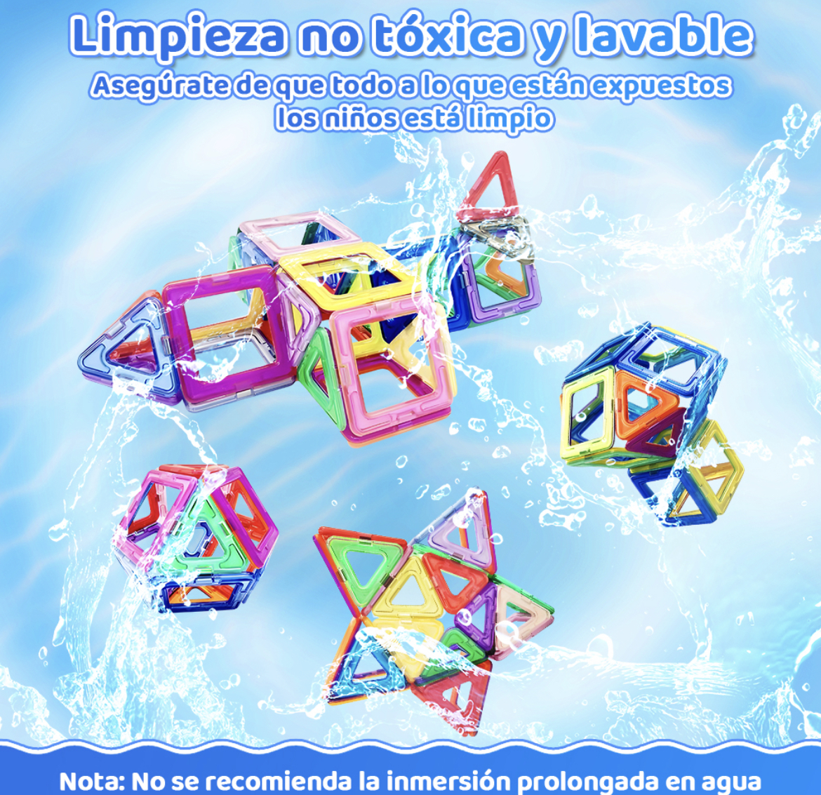 Bloques Magnéticos Construcción Juguetes Niños Regalos 84pzs