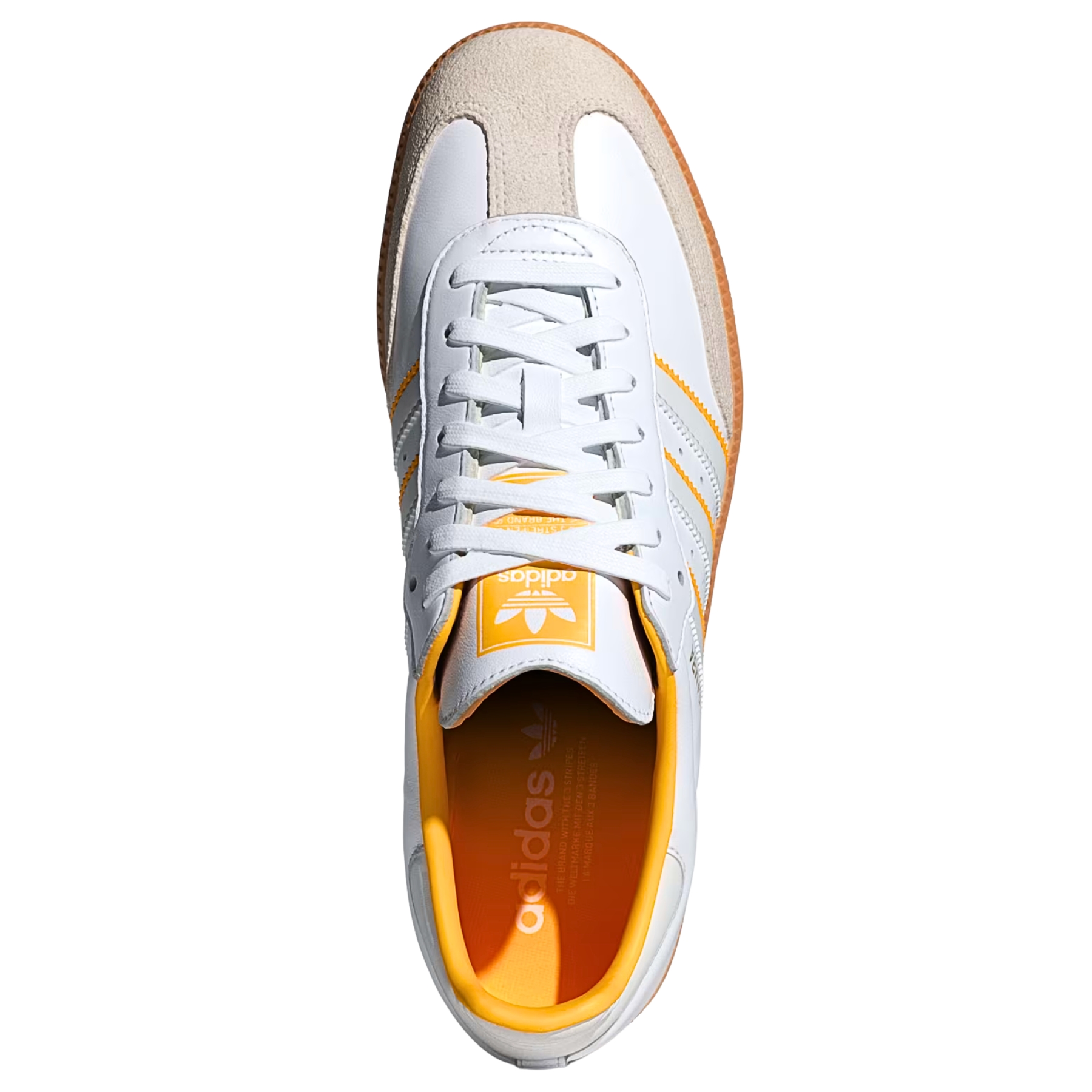 Tenis adidas Samba Og Id1479 Blanco Amarillo Casual