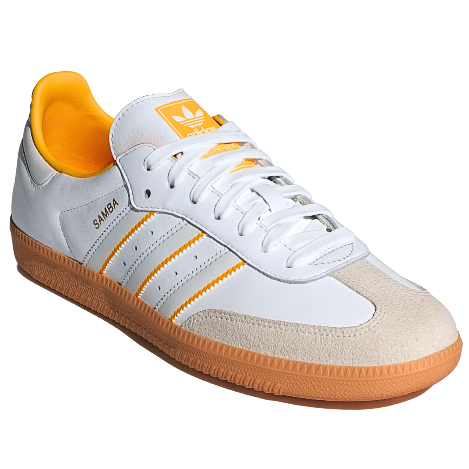 Tenis adidas Samba Og Id1479 Blanco Amarillo Casual