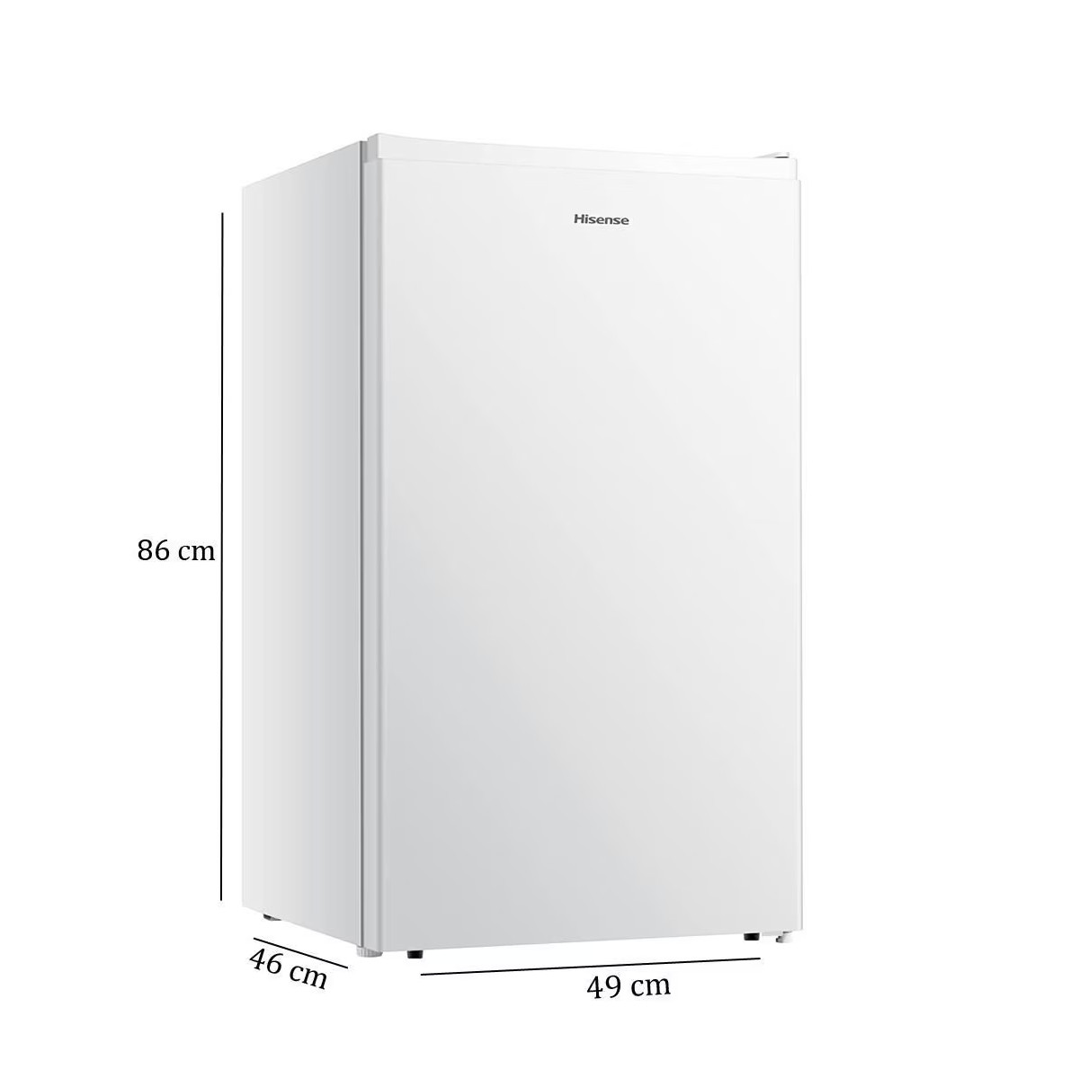 Frigobar Hisense 3.3 Pies Cúbicos Blanco RR33D6AWX1