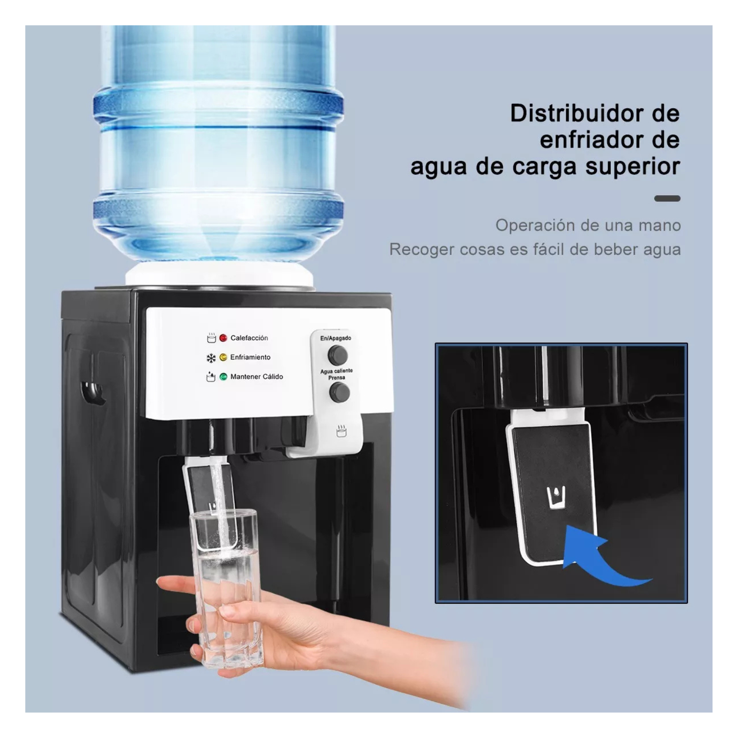 Dispensador De Agua Fría Y Caliente Eléctrico 